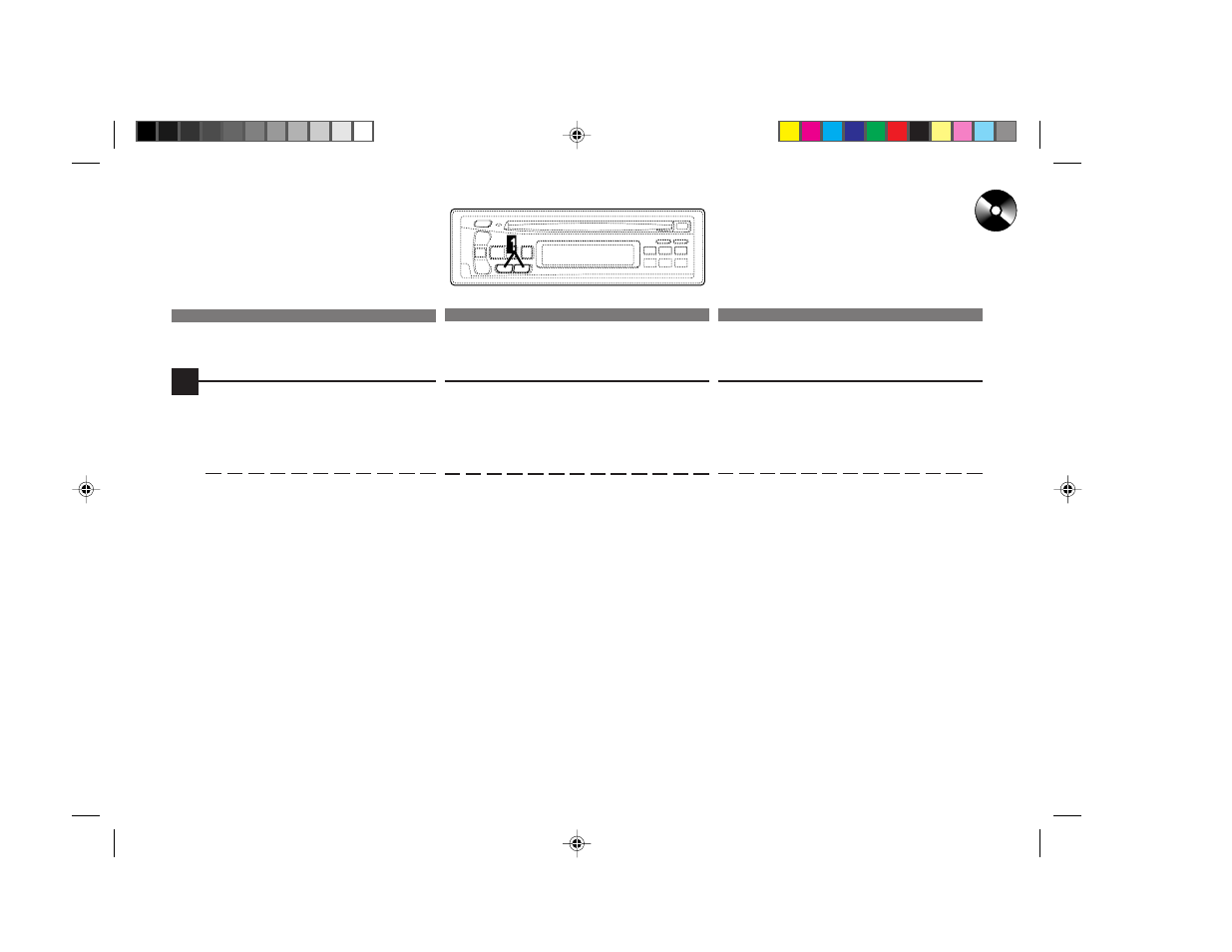 Music sensor (skip), Détection de plage (saut), Sensor de canciones (salto) | Alpine cdm7835 User Manual | Page 31 / 48