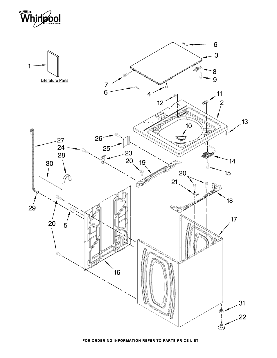 Whirlpool WTW4880AW User Manual | 8 pages