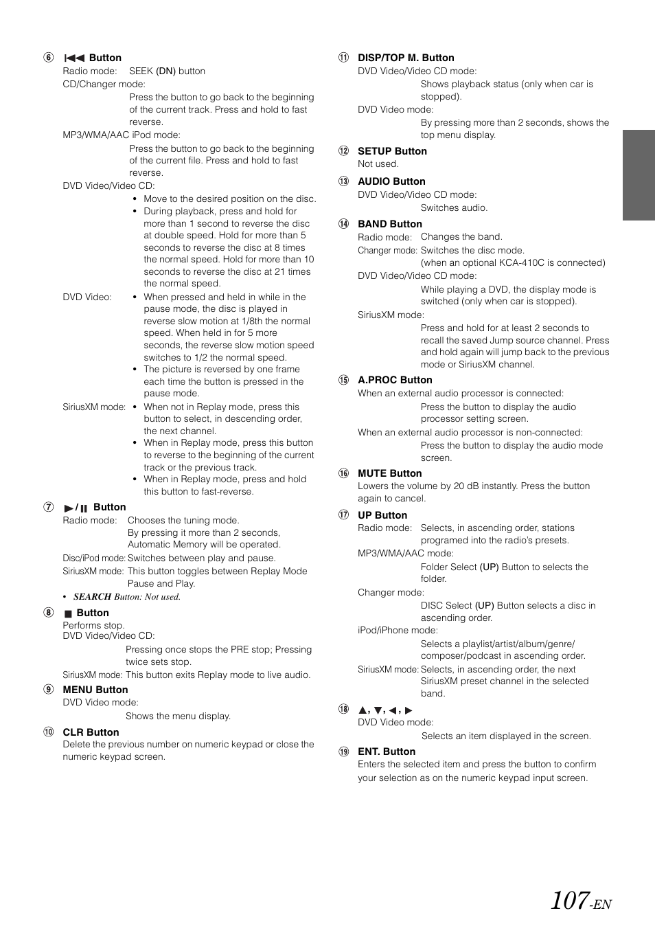 Alpine INA-W910 User Manual | Page 107 / 131