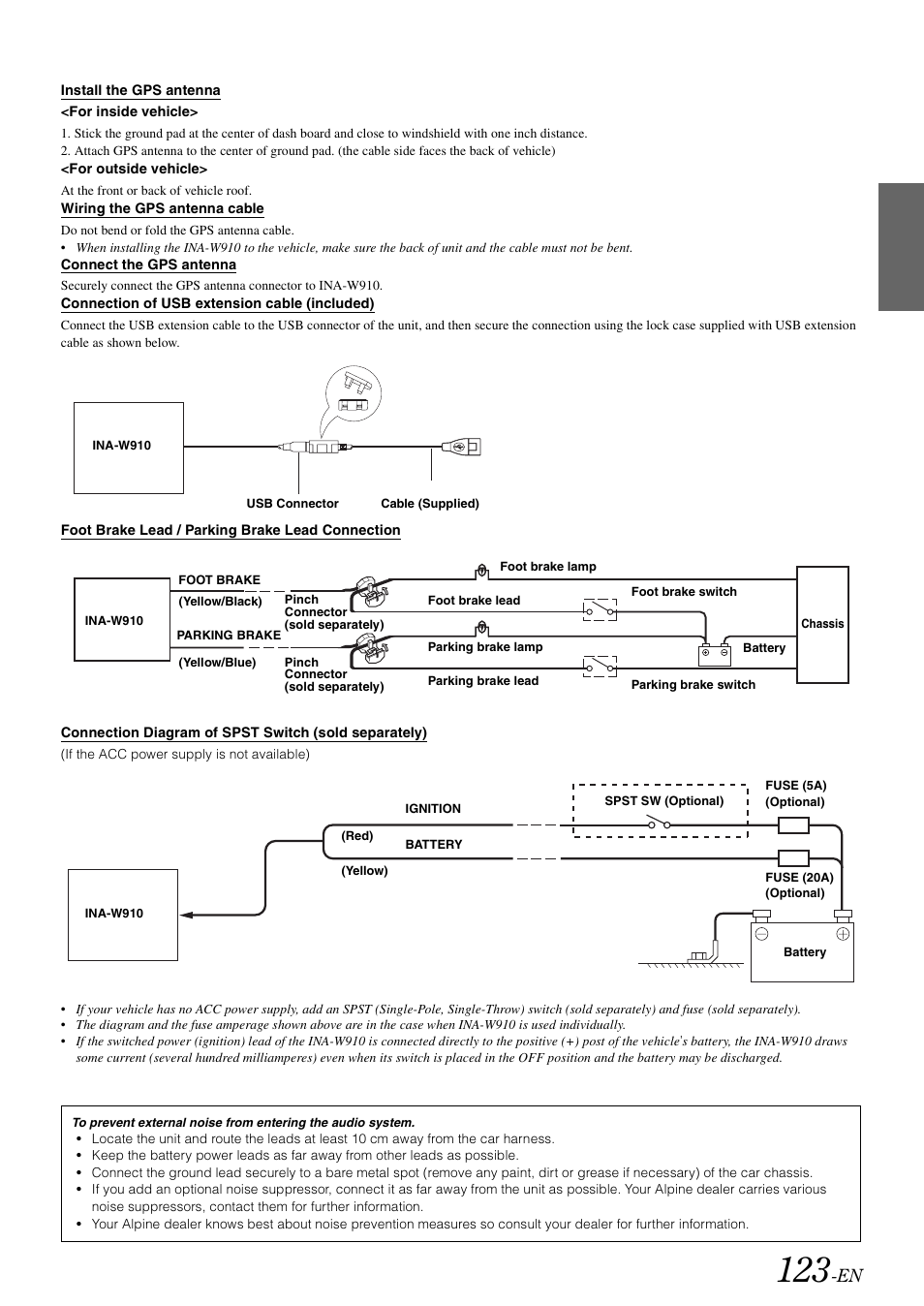 Alpine INA-W910 User Manual | Page 123 / 131