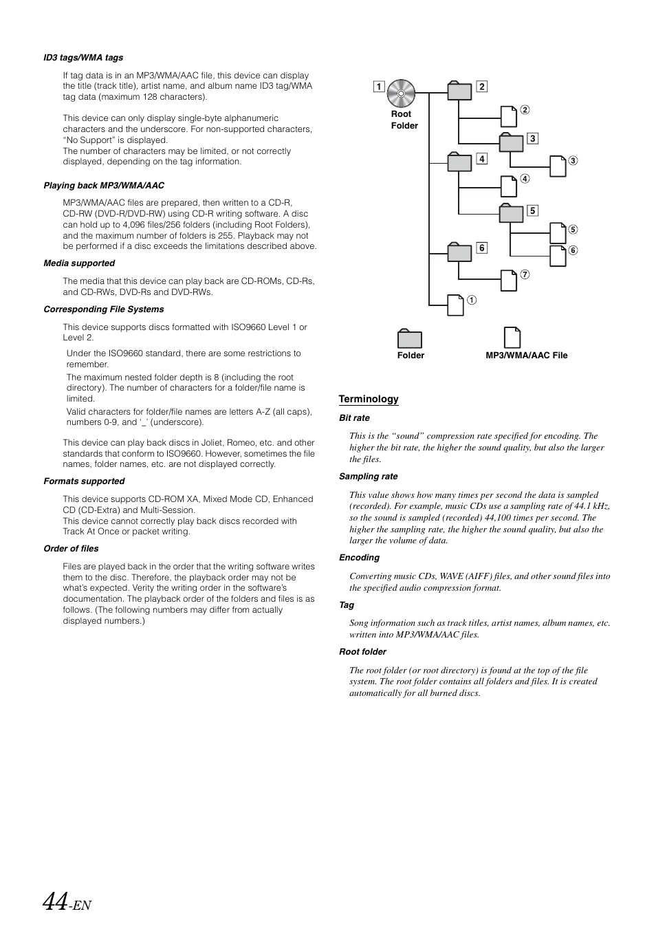 D 44 | Alpine INA-W910 User Manual | Page 44 / 131