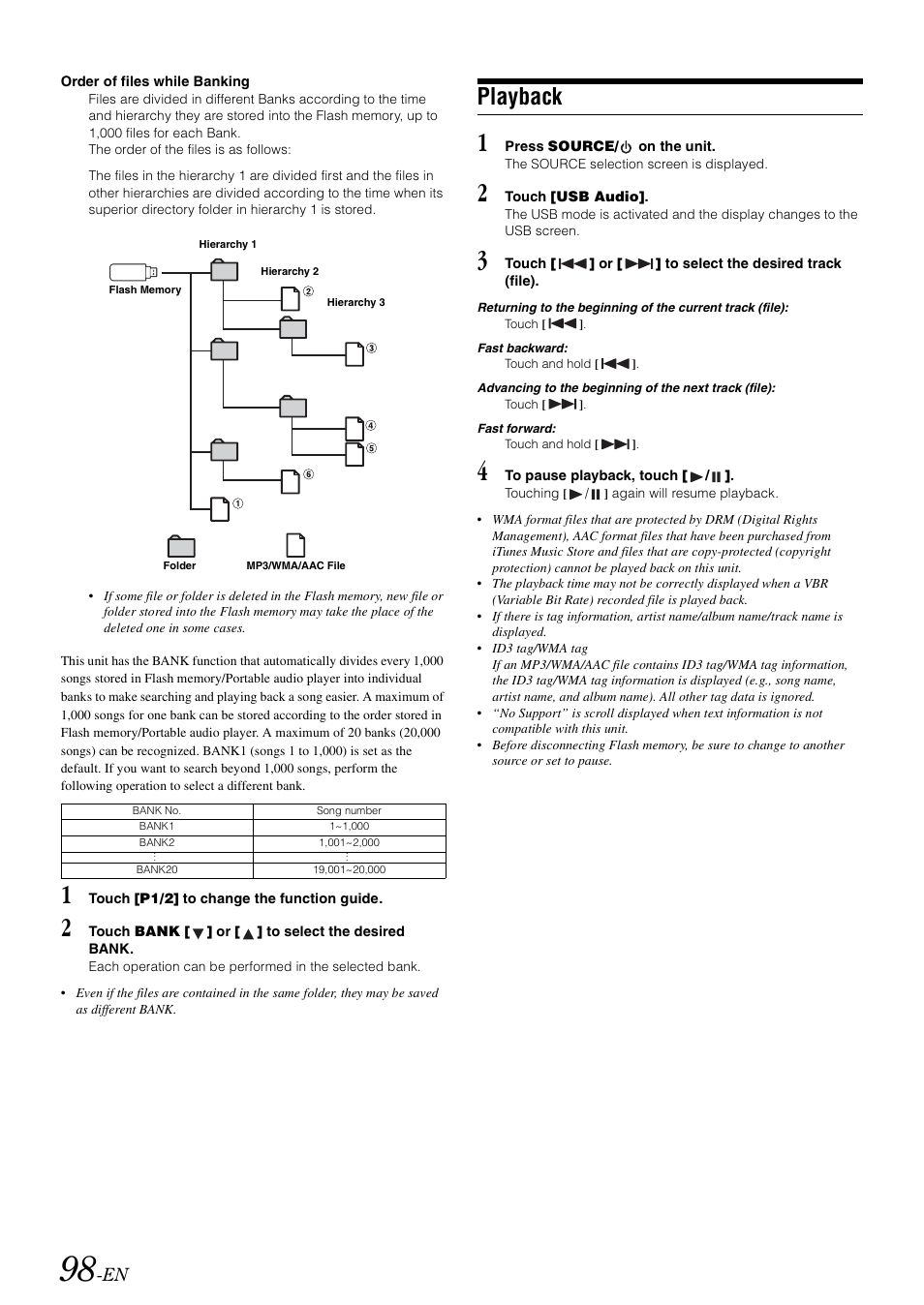 Playback | Alpine INA-W910 User Manual | Page 98 / 131