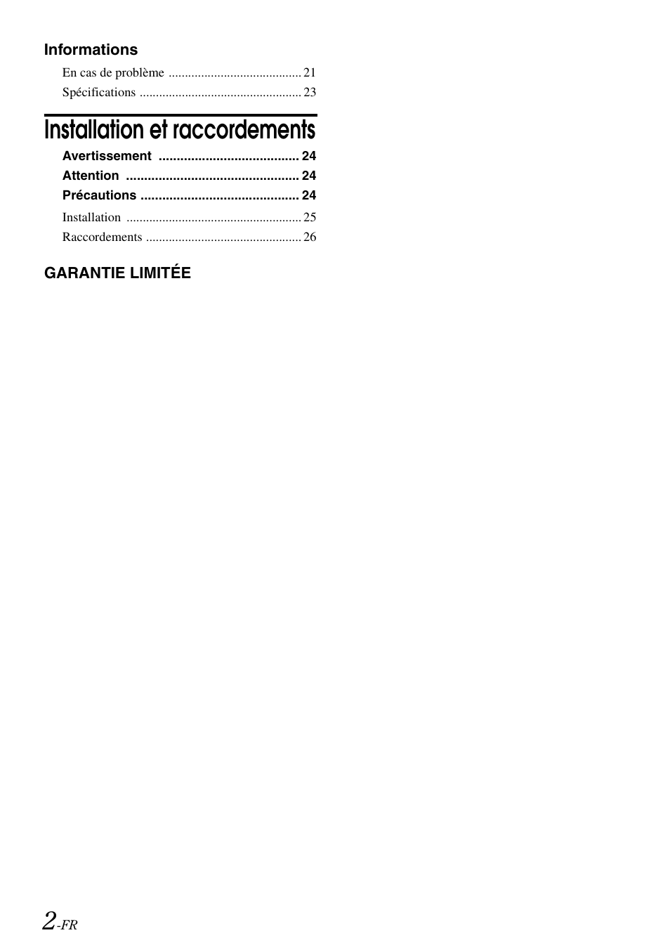 Installation et raccordements | Alpine CDE-9872 User Manual | Page 34 / 89