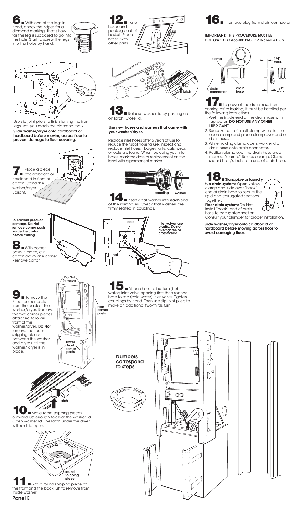 Whirlpool LTG5243DQ User Manual | Page 6 / 9