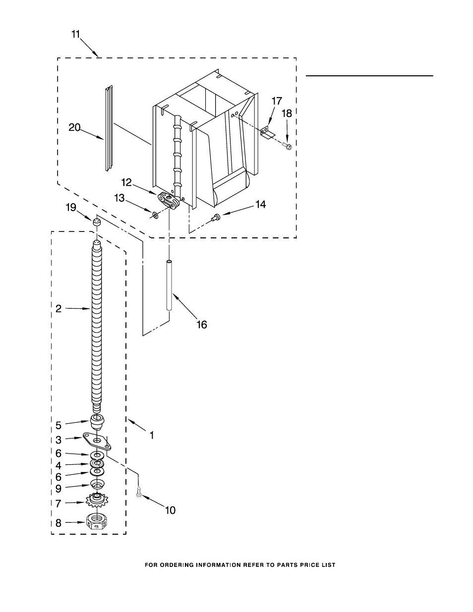 Powerscrew and ram, Powerscrew and ram parts | Whirlpool GC900QPPB User Manual | Page 7 / 8