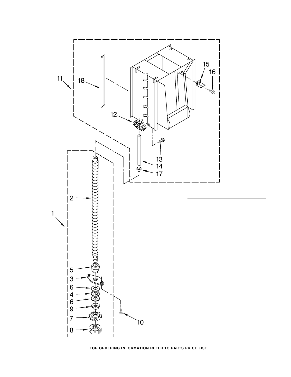 Powerscrew and ram, Powerscrew and ram parts | Whirlpool TU950QPXS User Manual | Page 3 / 6