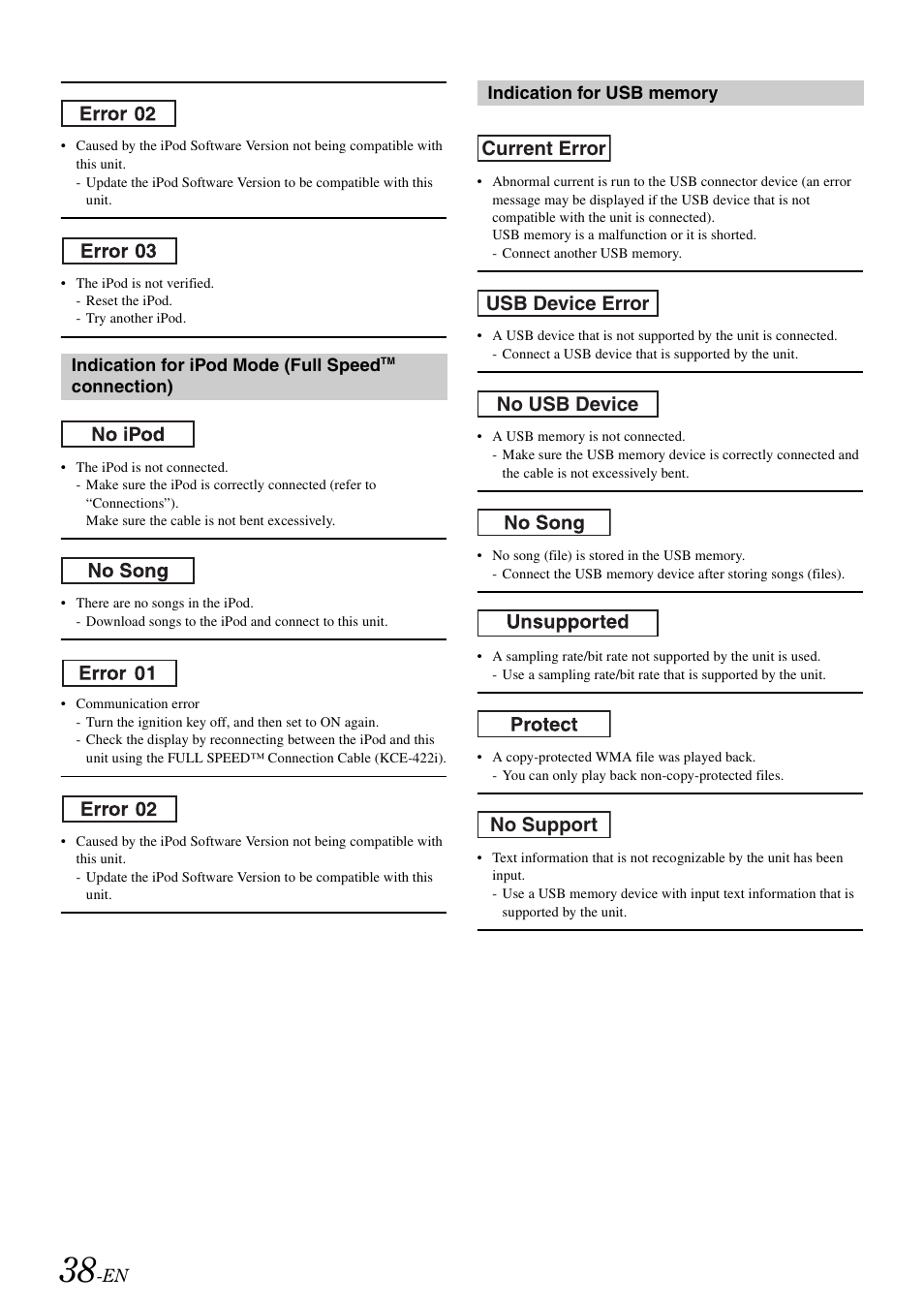 Alpine IDA-X100 User Manual | Page 40 / 143