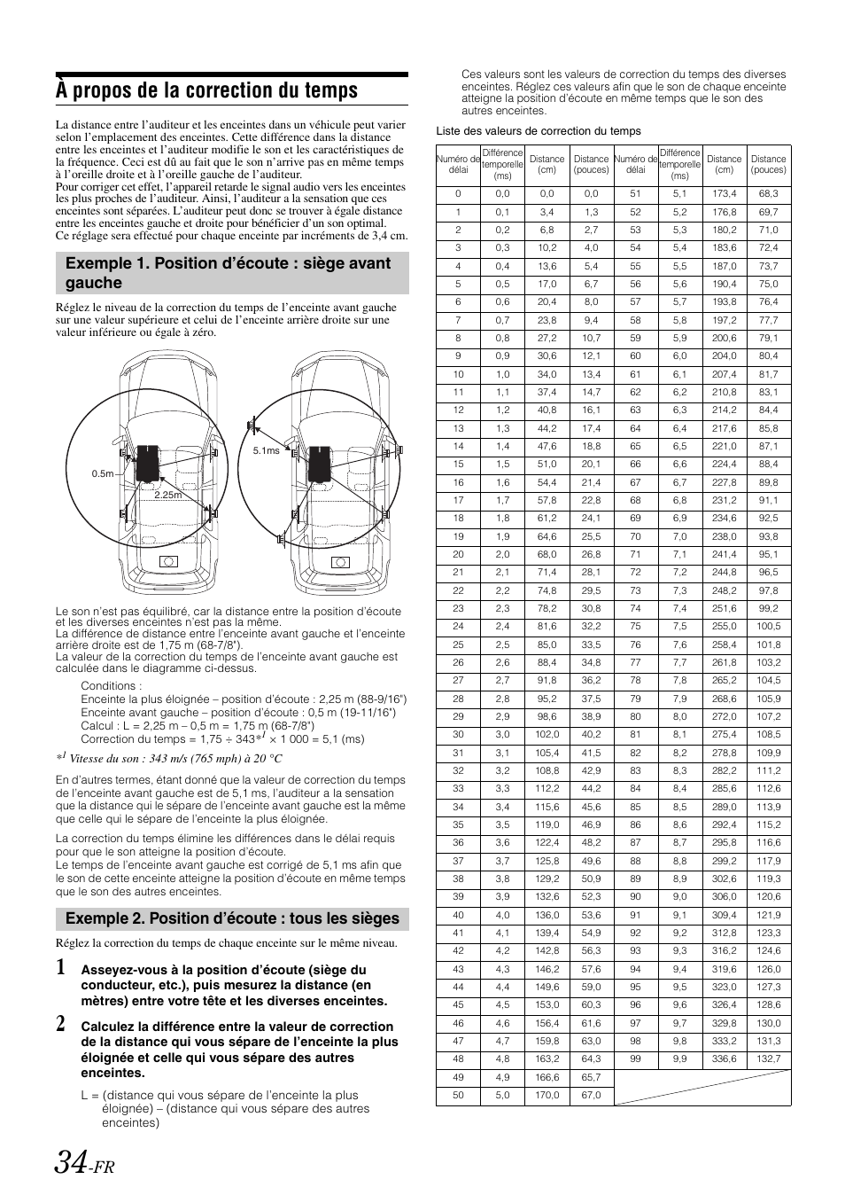 À propos de la correction du temps | Alpine IDA-X100 User Manual | Page 84 / 143