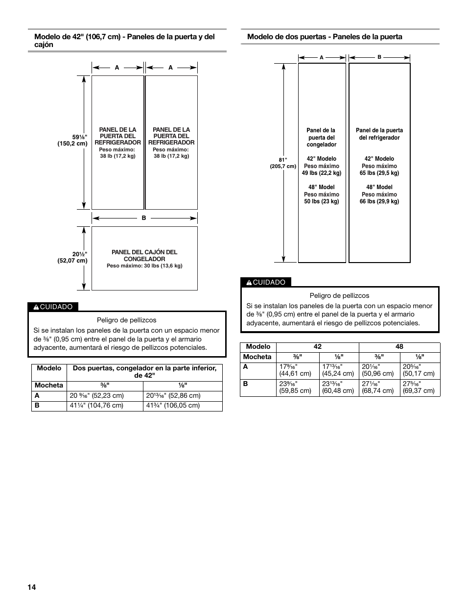 Whirlpool W10292391 User Manual | Page 14 / 24