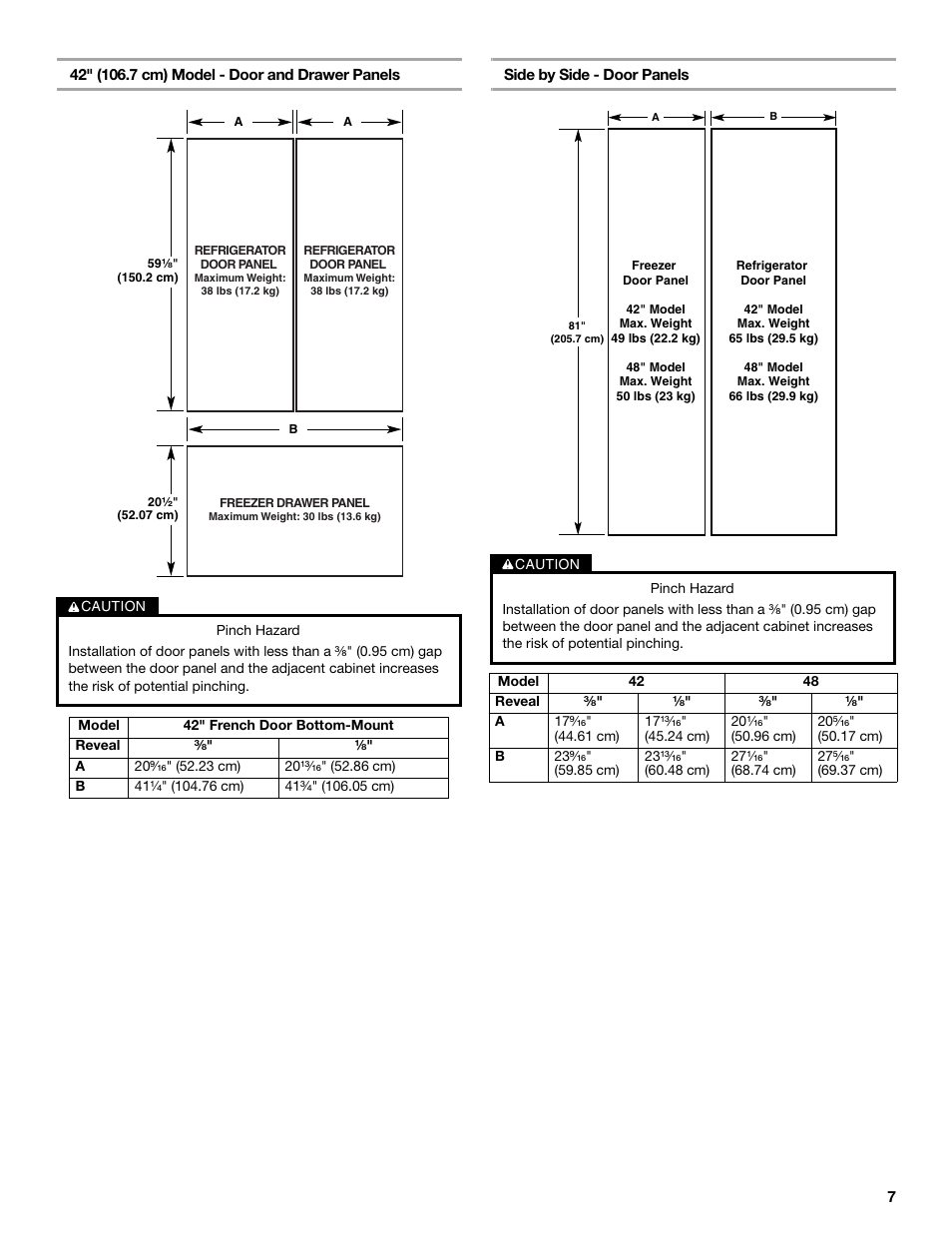 Whirlpool W10292391 User Manual | Page 7 / 24