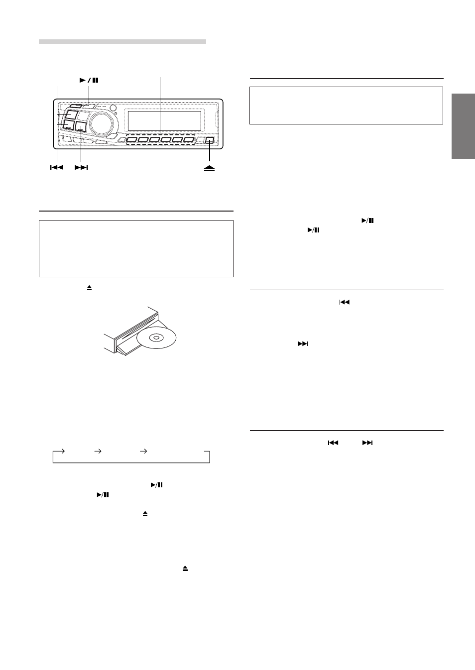 Mp3 operation, Playing mp3 files, Playing mp3 files with the cd changer (optional) | Music sensor (skip), Fast forward and backward | Alpine DVA-7996 User Manual | Page 25 / 64