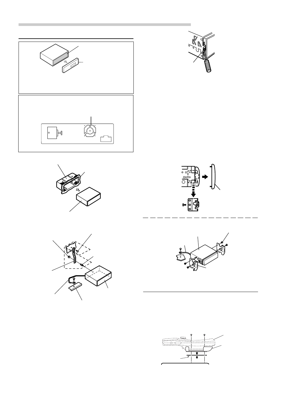 Installation and connections, Installation | Alpine DVA-7996 User Manual | Page 58 / 64