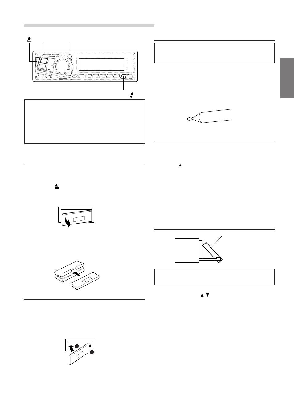 Basic operation, Initial system start-up, Turning power on and off | Display angle adjustment, Detaching the front panel, Attaching the front panel | Alpine DVA-7996 User Manual | Page 9 / 64