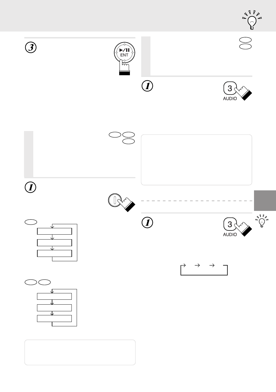 Chapter/track/ title repeat playback, Switching the audio language | Alpine DVA-5205P User Manual | Page 19 / 72