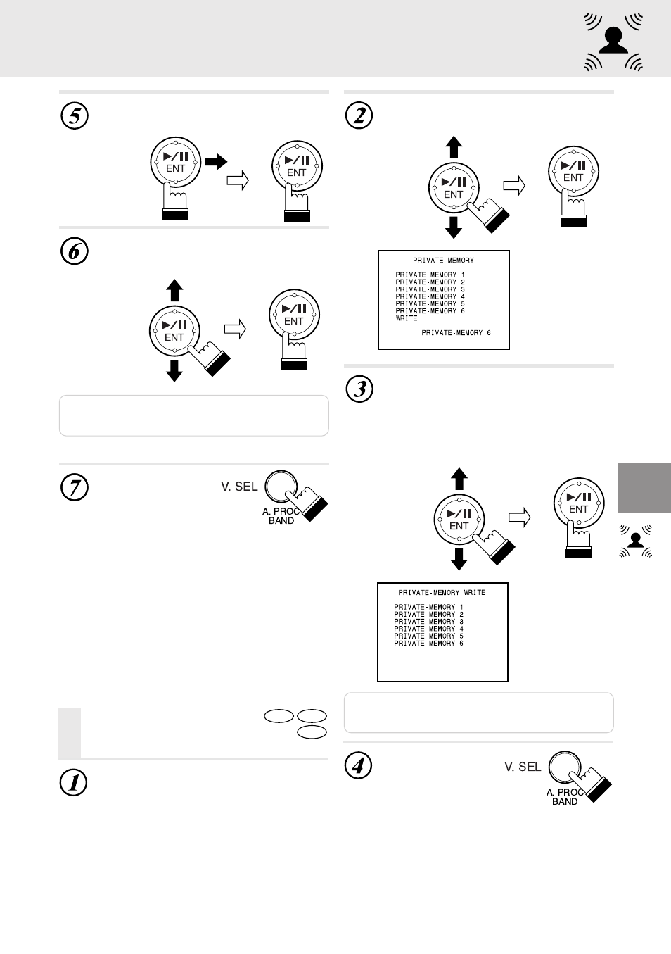 Storing the surround settings | Alpine DVA-5205P User Manual | Page 43 / 72