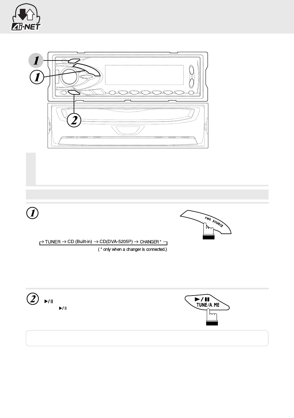 Operating from the head unit, Playing dvds, video cds and cds | Alpine DVA-5205P User Manual | Page 56 / 72