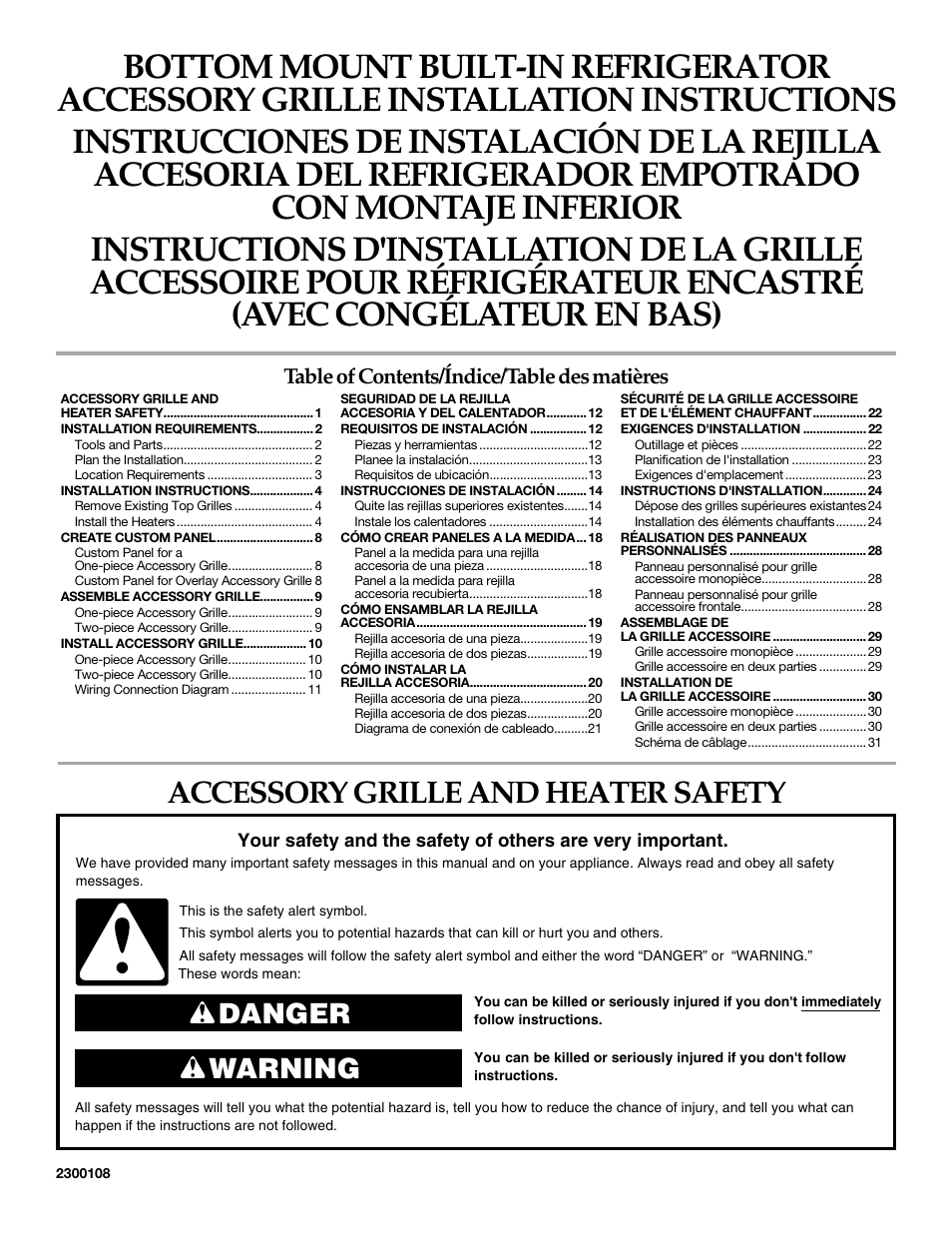 Whirlpool W10153554 User Manual | 32 pages