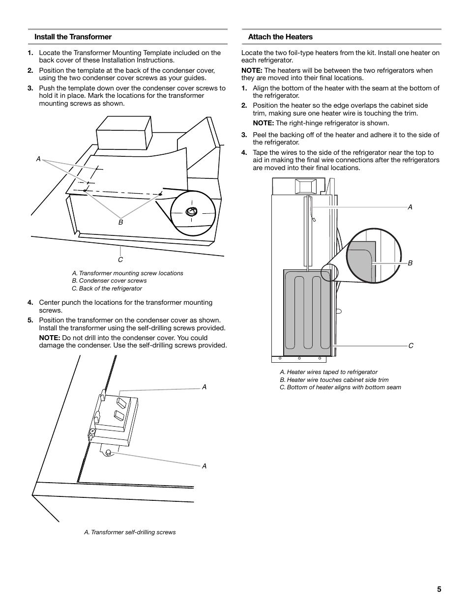 Whirlpool W10153554 User Manual | Page 5 / 32