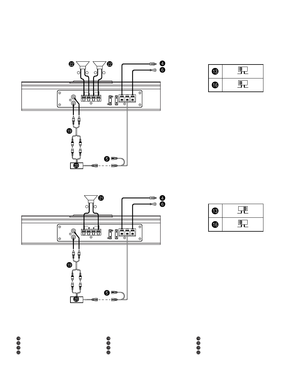 Е4 6 5 д в, Г4 6 5 д в, Español français english | Alpine MRV-T420 User Manual | Page 13 / 16