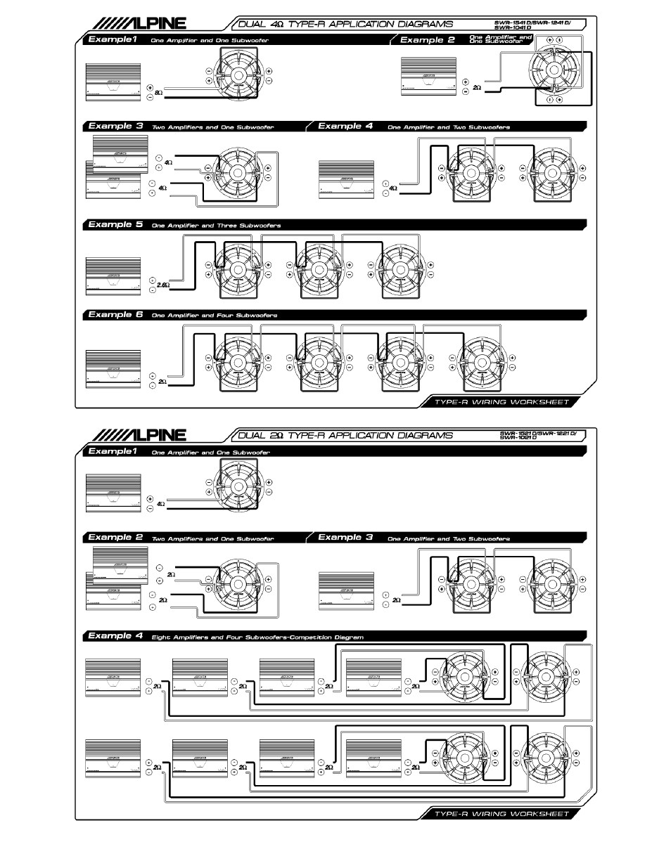 Y^^^lpine | Alpine SWR-1241D User Manual | Page 3 / 4