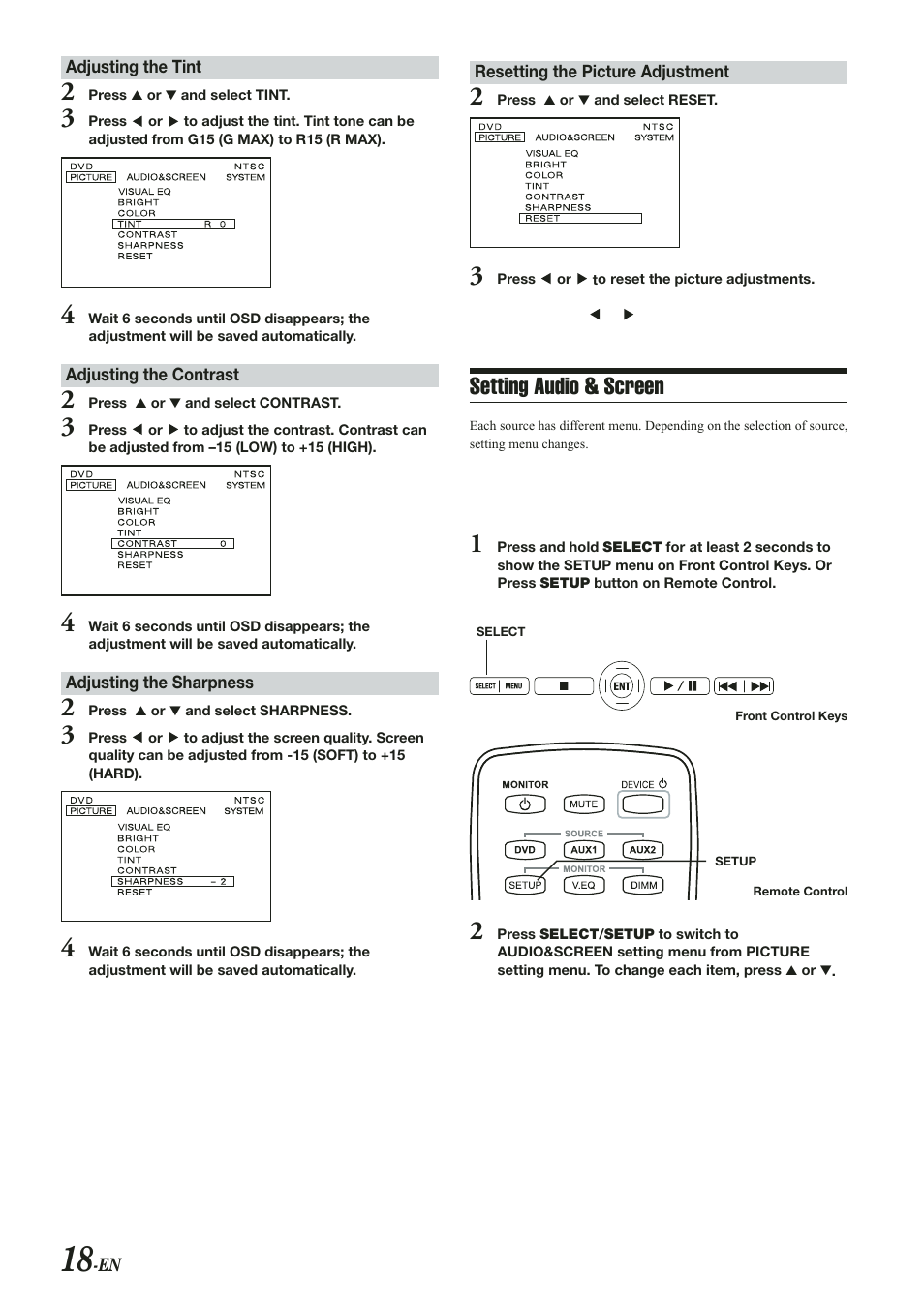 Alpine PKG-RSE2 User Manual | Page 20 / 36