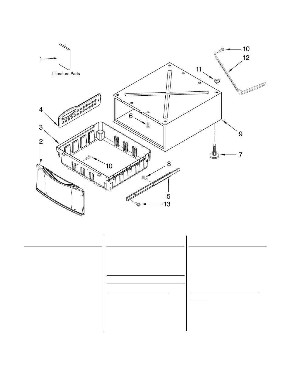 Whirlpool XHP1550VW User Manual | 1 page