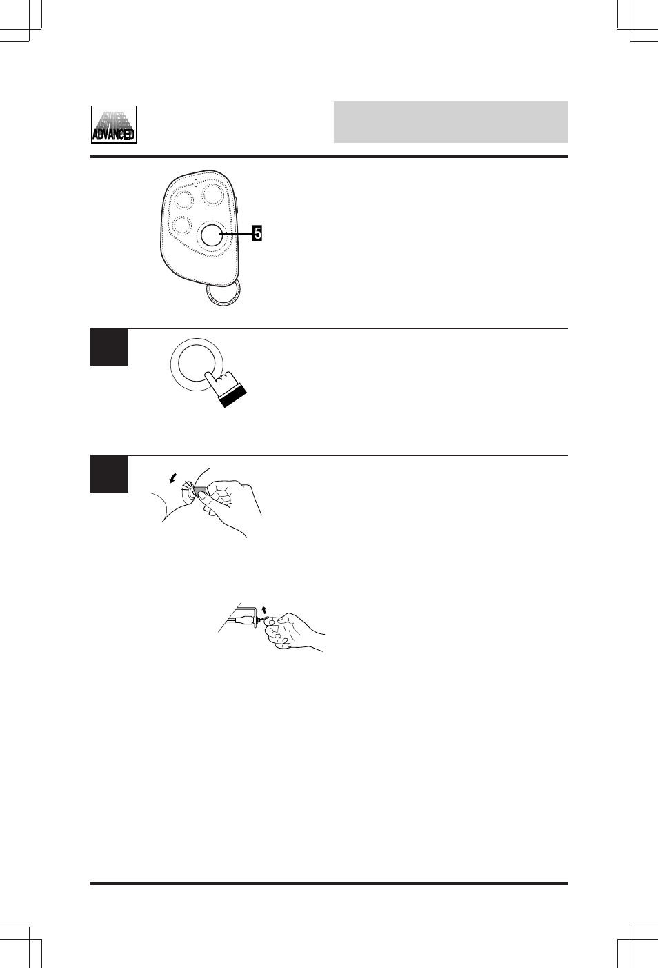 Advanced operation, Coded disarm registration (continued) | Alpine SEA-8081 User Manual | Page 118 / 176