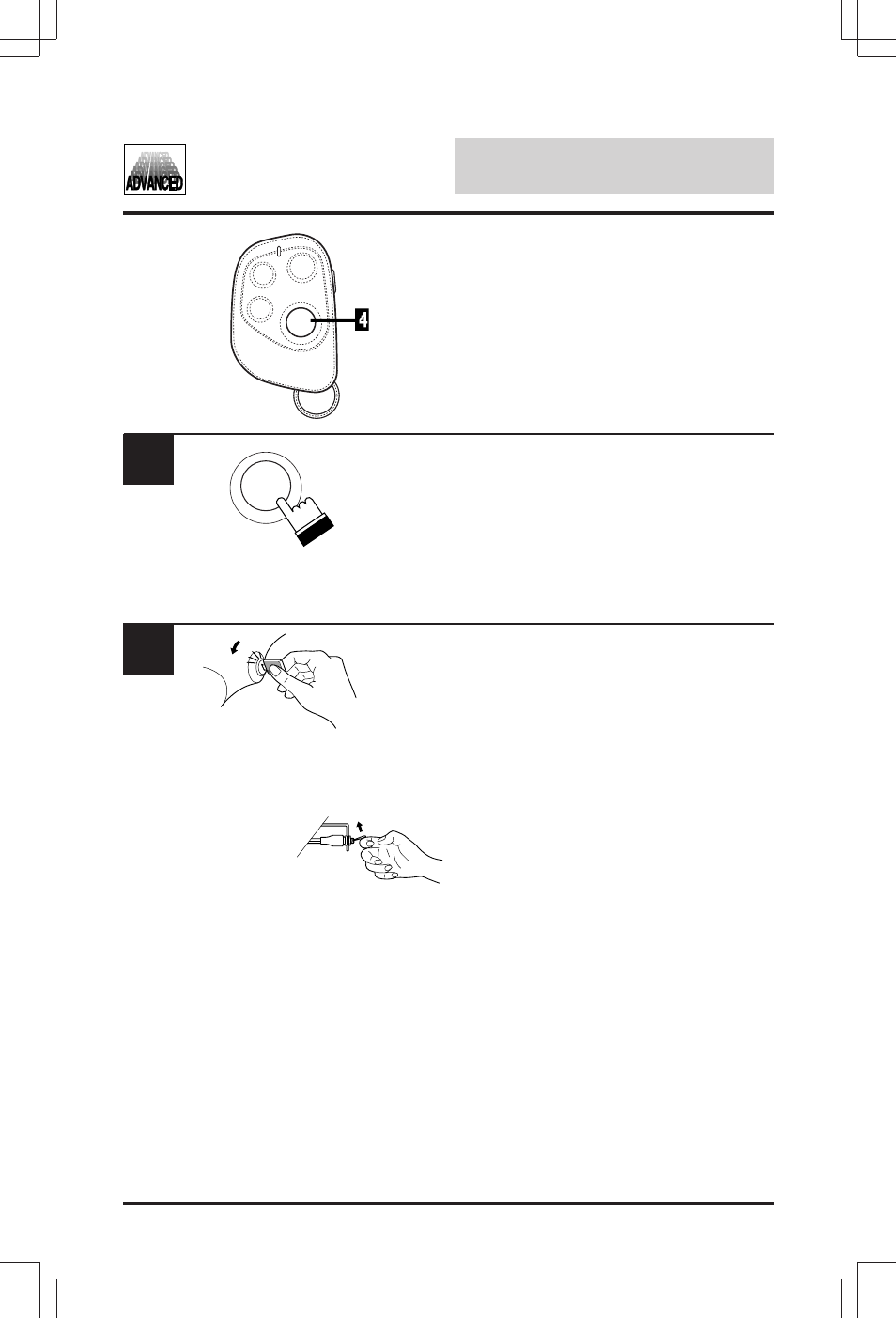 Advanced operation, Battery check (continued) | Alpine SEA-8081 User Manual | Page 122 / 176