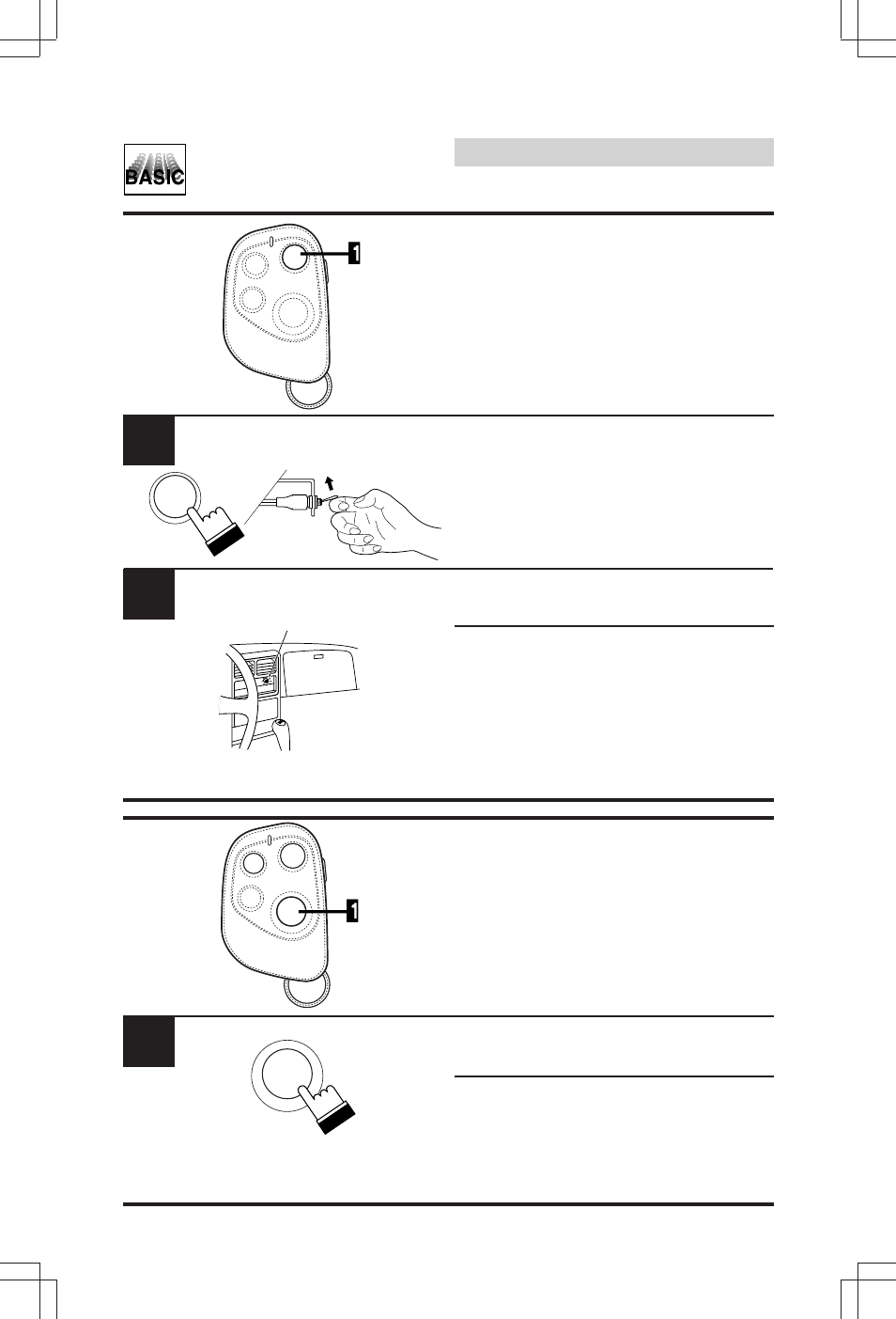 Basic operation, Exiting valet, Door lock/unlock | Alpine SEA-8081 User Manual | Page 44 / 176