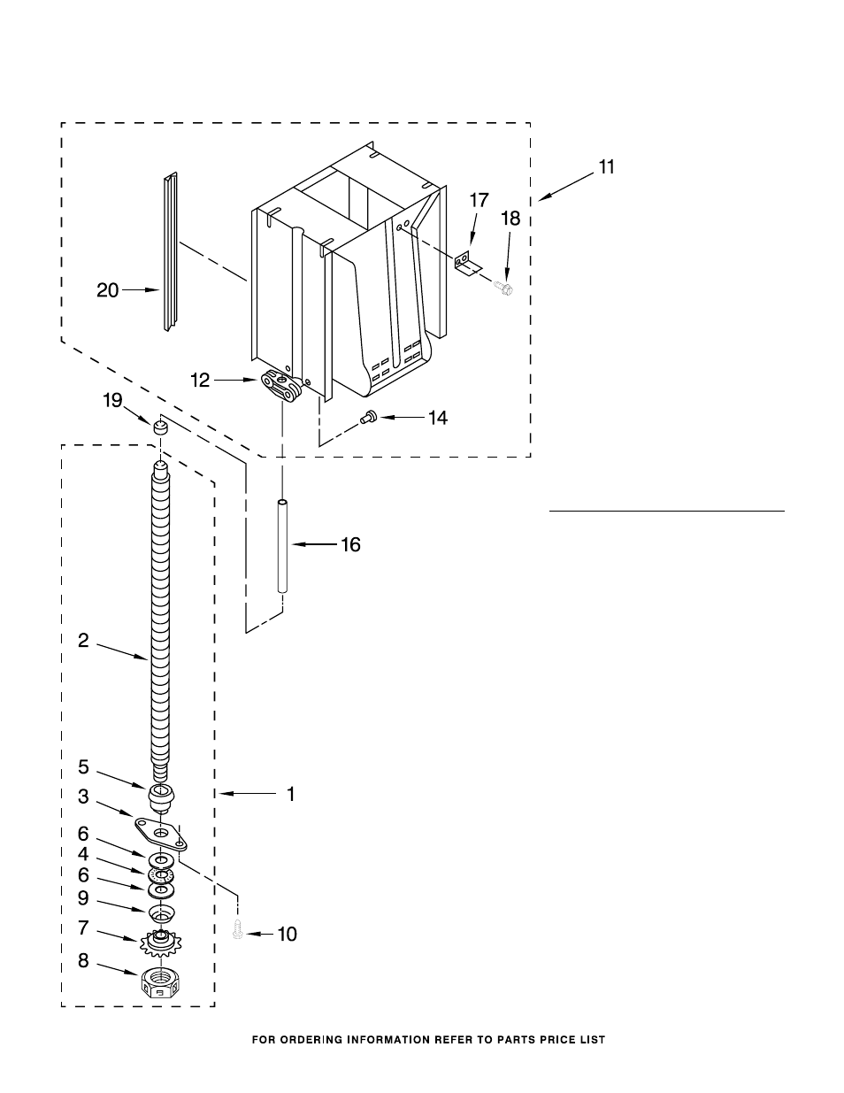 Powerscrew and ram, Powerscrew and ram parts | Whirlpool GX900QPPS User Manual | Page 5 / 6