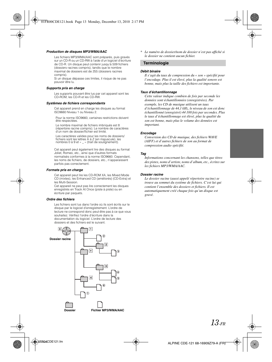 Alpine CDE-121 User Manual | Page 43 / 93