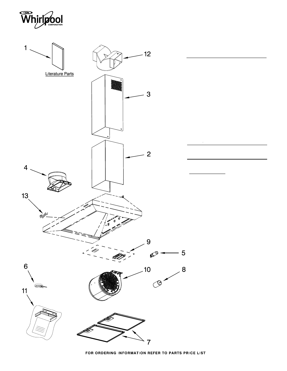 Whirlpool GXW7230DAS User Manual | 1 page