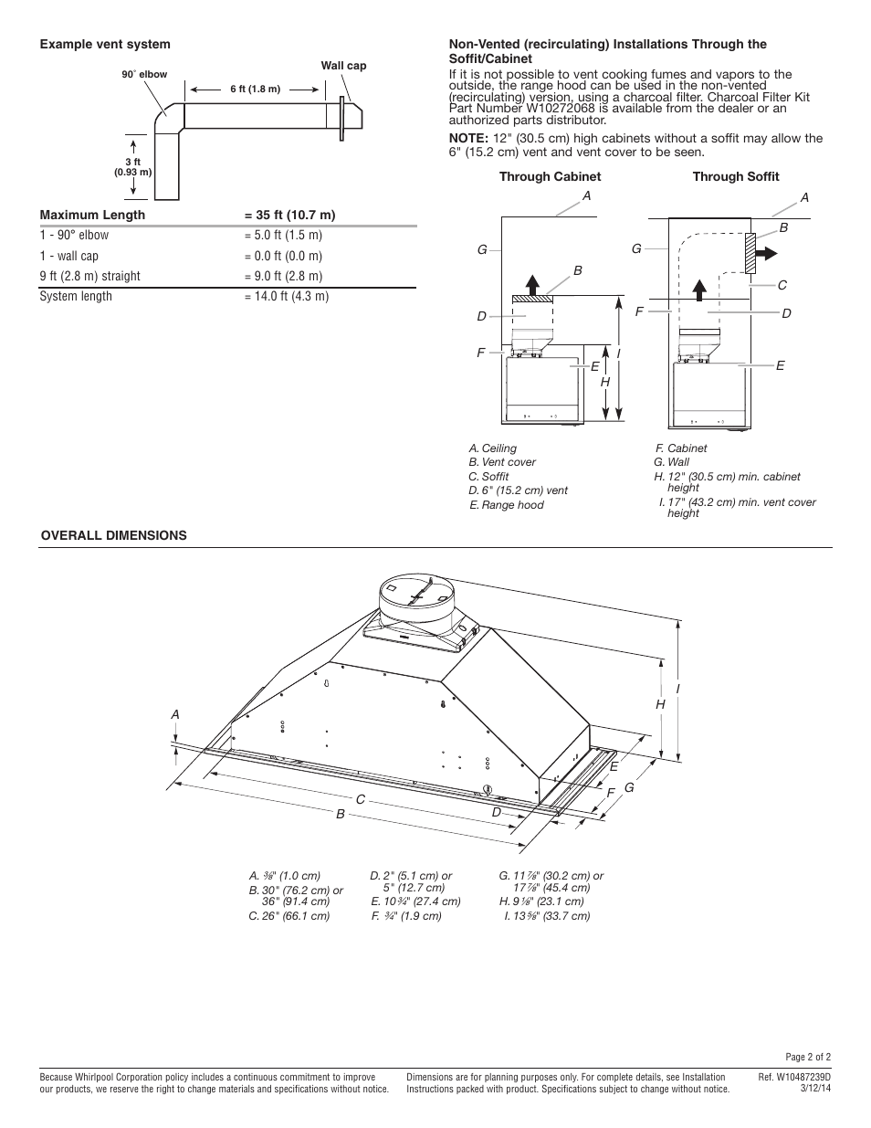 Whirlpool UXL5430BSS User Manual | Page 2 / 2