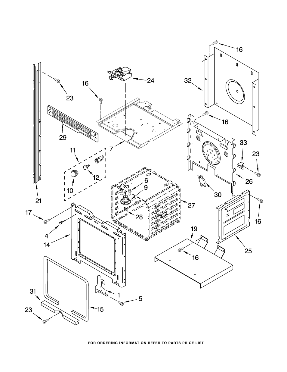 Upper oven, Upper oven parts | Whirlpool RBD245PRS User Manual | Page 3 / 10