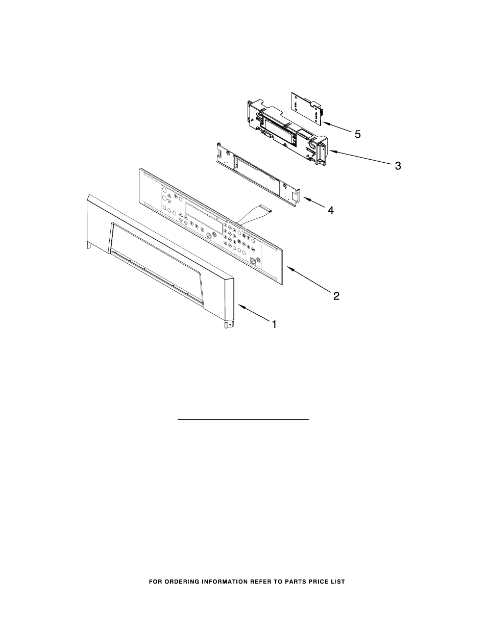 Control panel, Control panel parts | Whirlpool RBD245PRS User Manual | Page 8 / 10