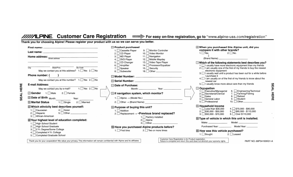 Alpine CDE-9873 User Manual | Page 30 / 31