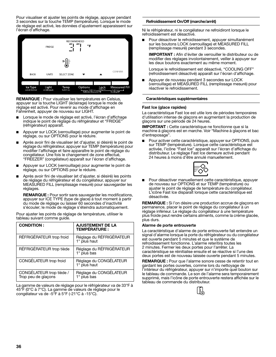 Whirlpool WRS965CIAM User Manual | Page 36 / 48