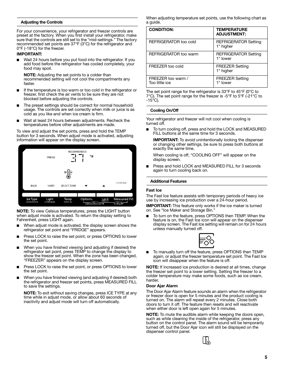 Whirlpool WRS965CIAM User Manual | Page 5 / 48