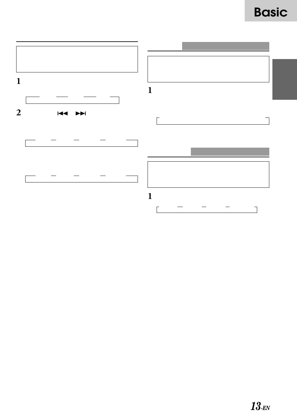 Basic, Adjusting the built-in crossover, Switching the display modes | Changing the audio level display pattern | Alpine CDA-7876RB User Manual | Page 15 / 44