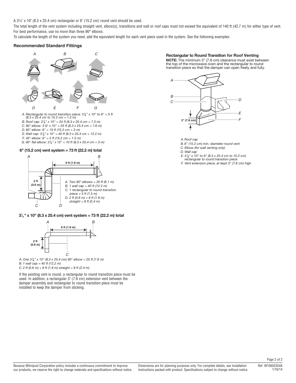 Whirlpool WMH73521CS User Manual | Page 2 / 2