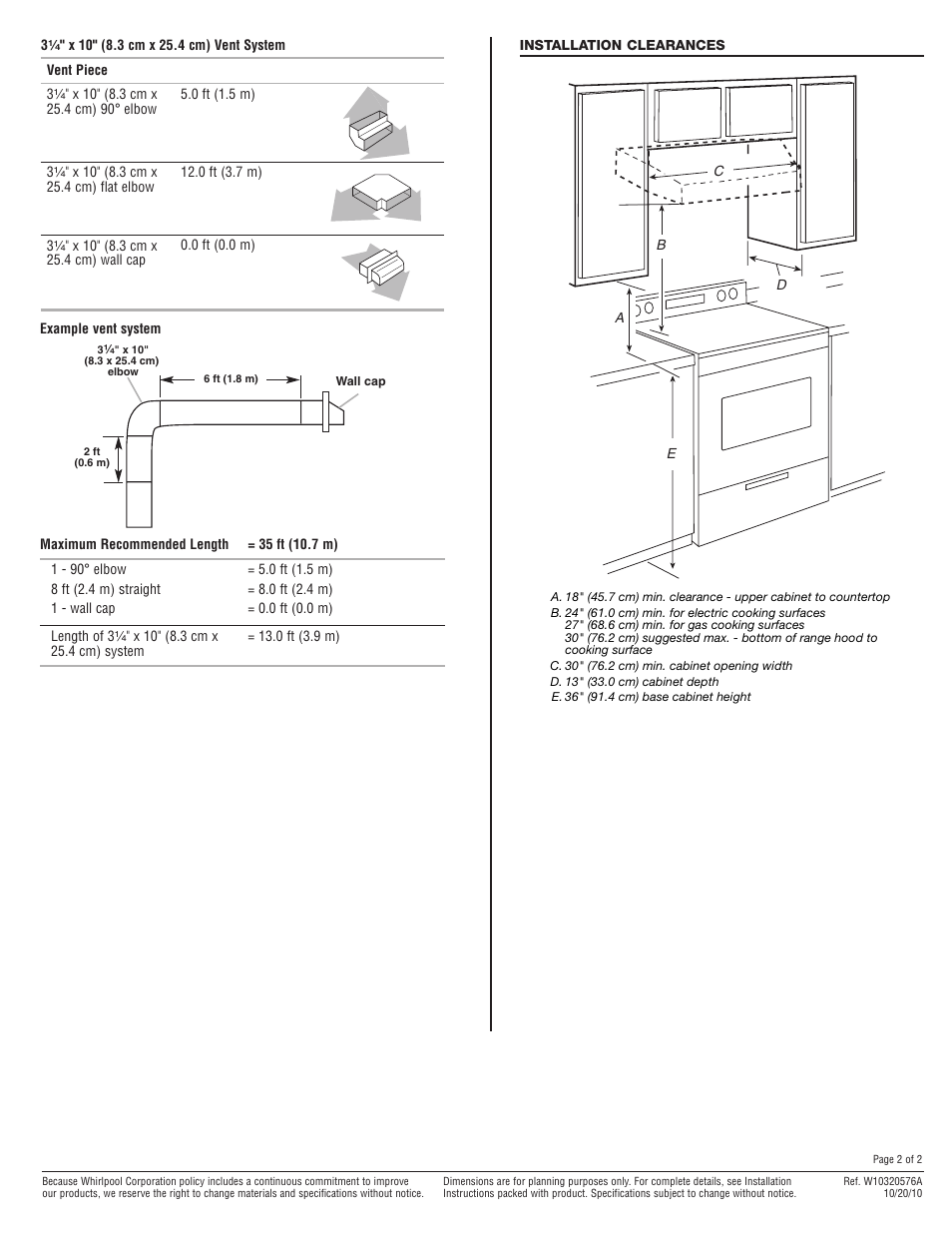 Whirlpool GXU7130DXS User Manual | Page 2 / 2