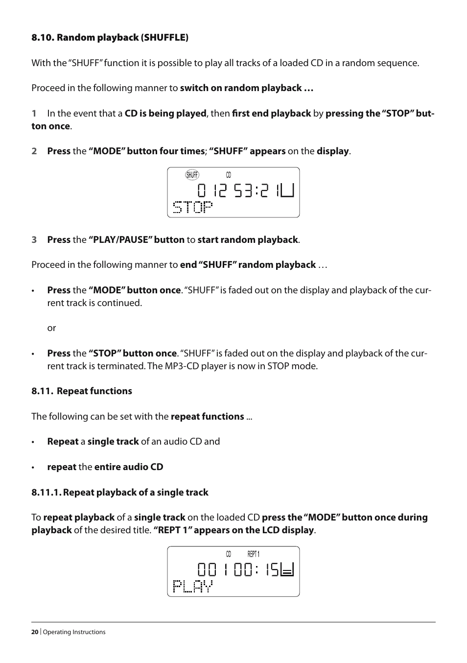 Alpine KH 2279 User Manual | Page 18 / 30