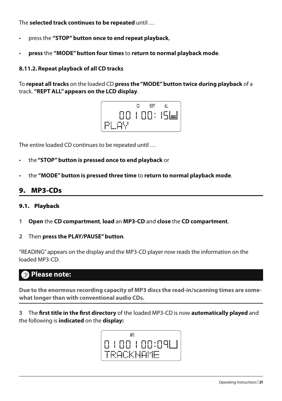 Alpine KH 2279 User Manual | Page 19 / 30