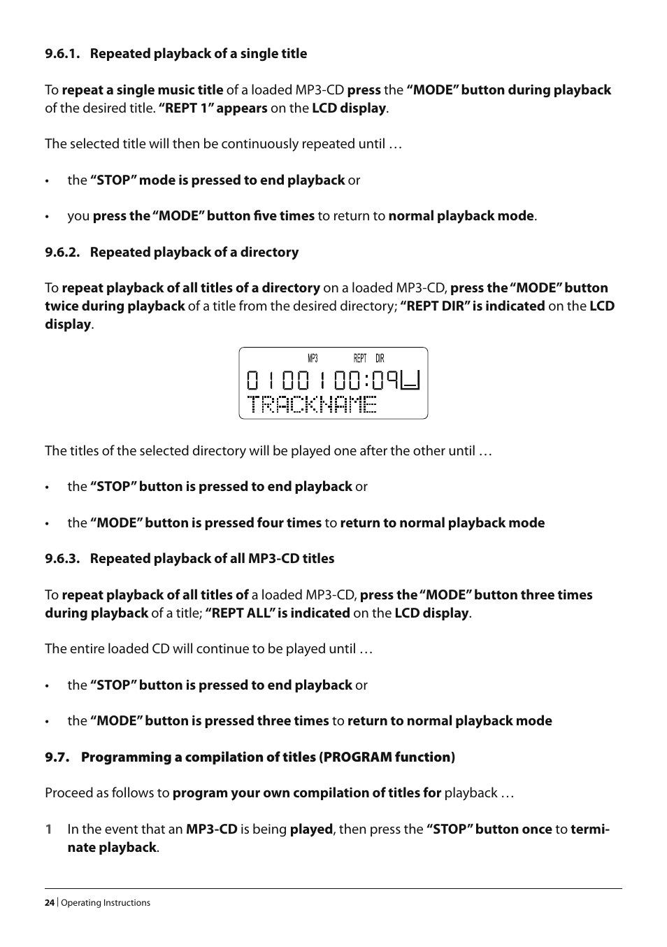 Alpine KH 2279 User Manual | Page 22 / 30