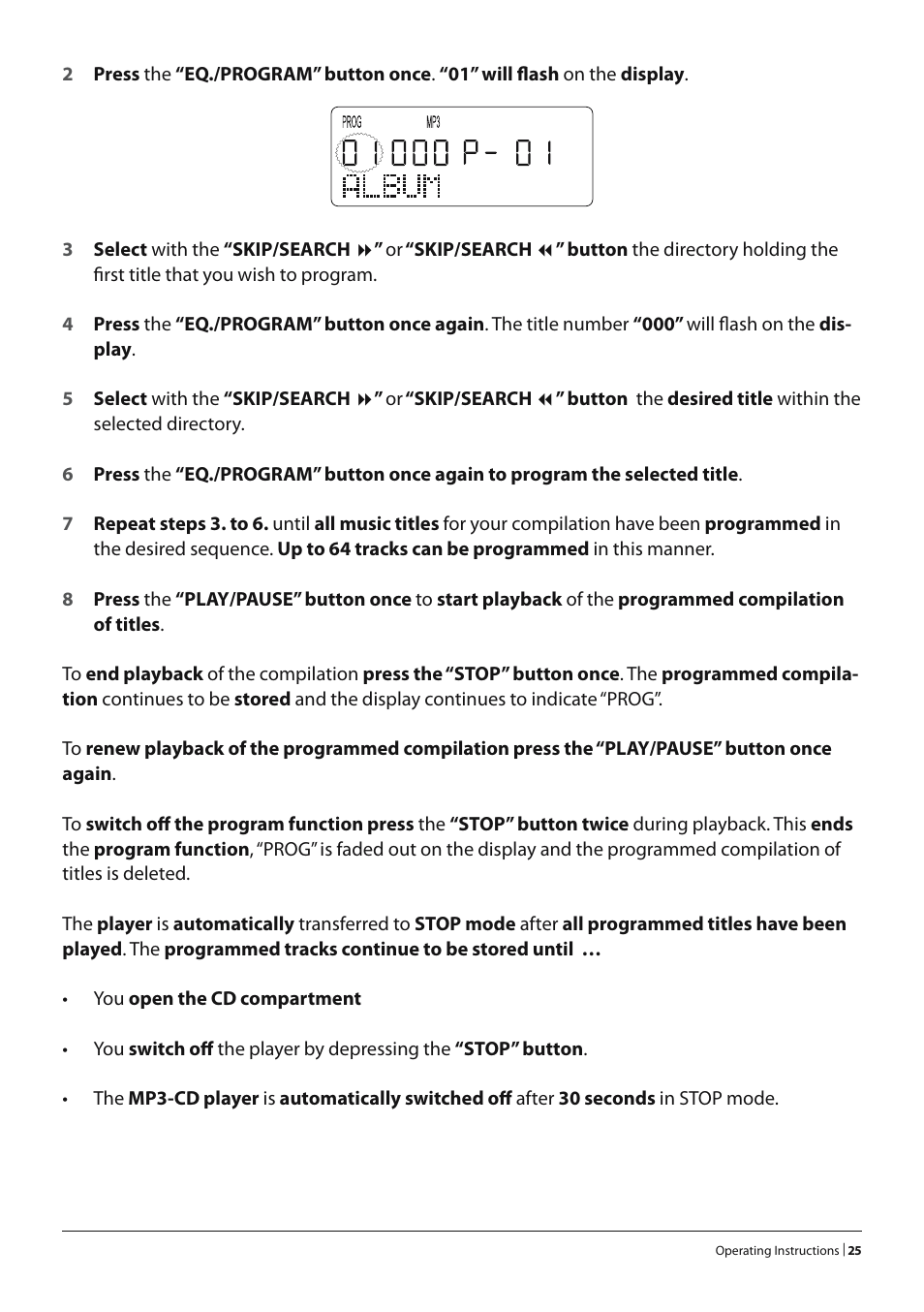 Alpine KH 2279 User Manual | Page 23 / 30