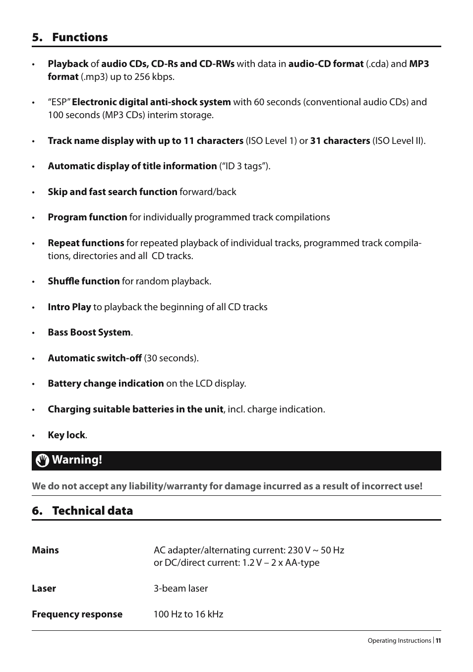 Alpine KH 2279 User Manual | Page 9 / 30
