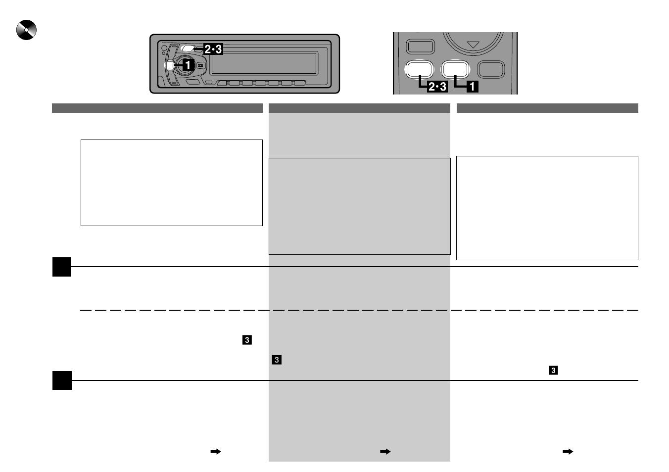 Multi-changer selection, Selección de cambiador múltiple, Sélection du multi- changeur | Alpine CTA-1502R User Manual | Page 63 / 88