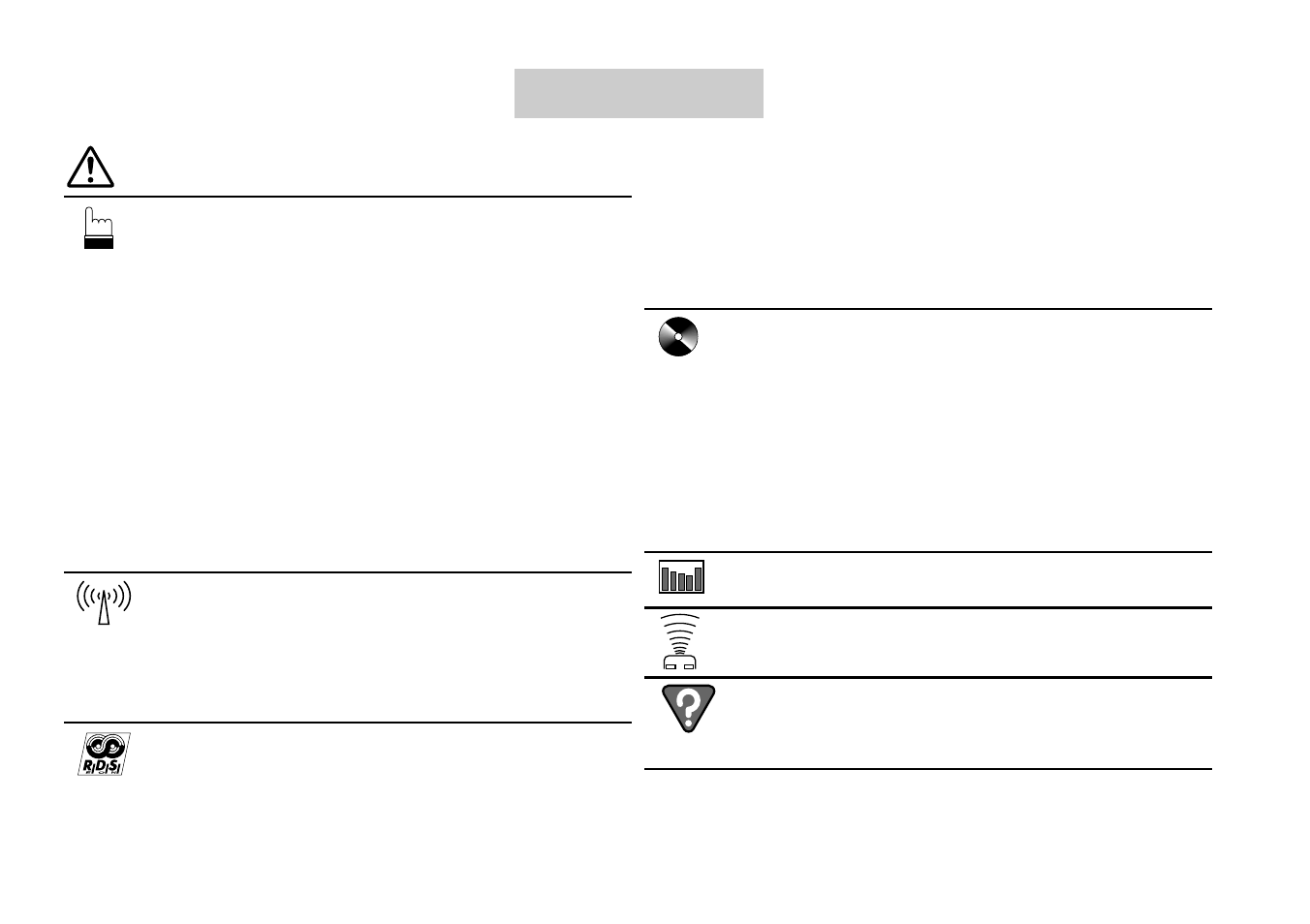 Contenu | Alpine CTA-1502R User Manual | Page 8 / 88