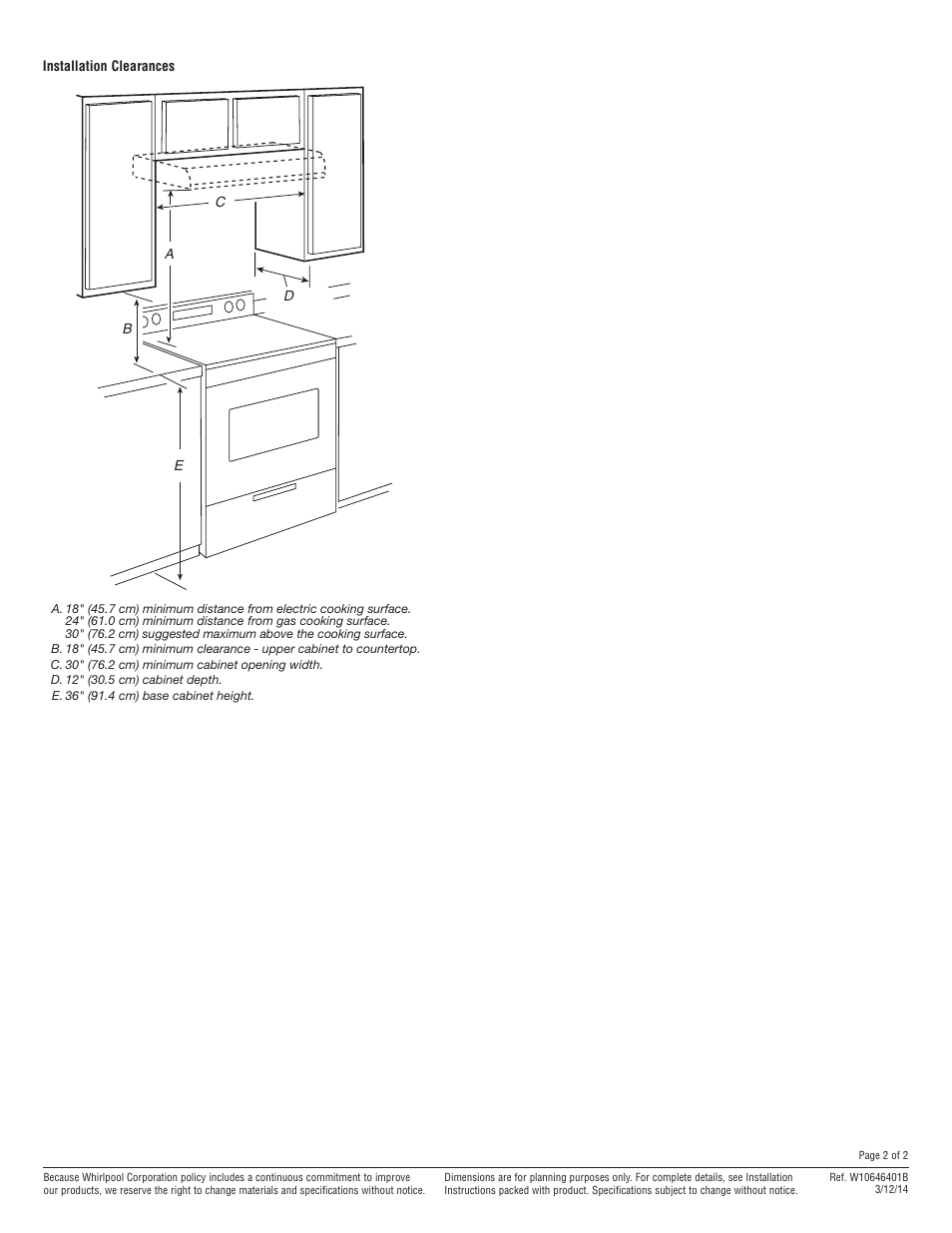 Whirlpool UXT3030ADW User Manual | Page 2 / 2