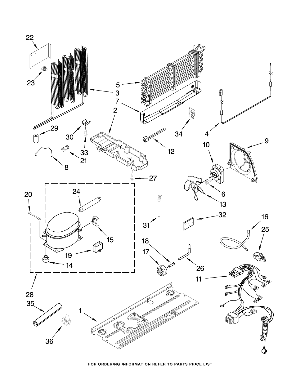 Unit, Unit parts | Whirlpool WRT771REYB User Manual | Page 9 / 14